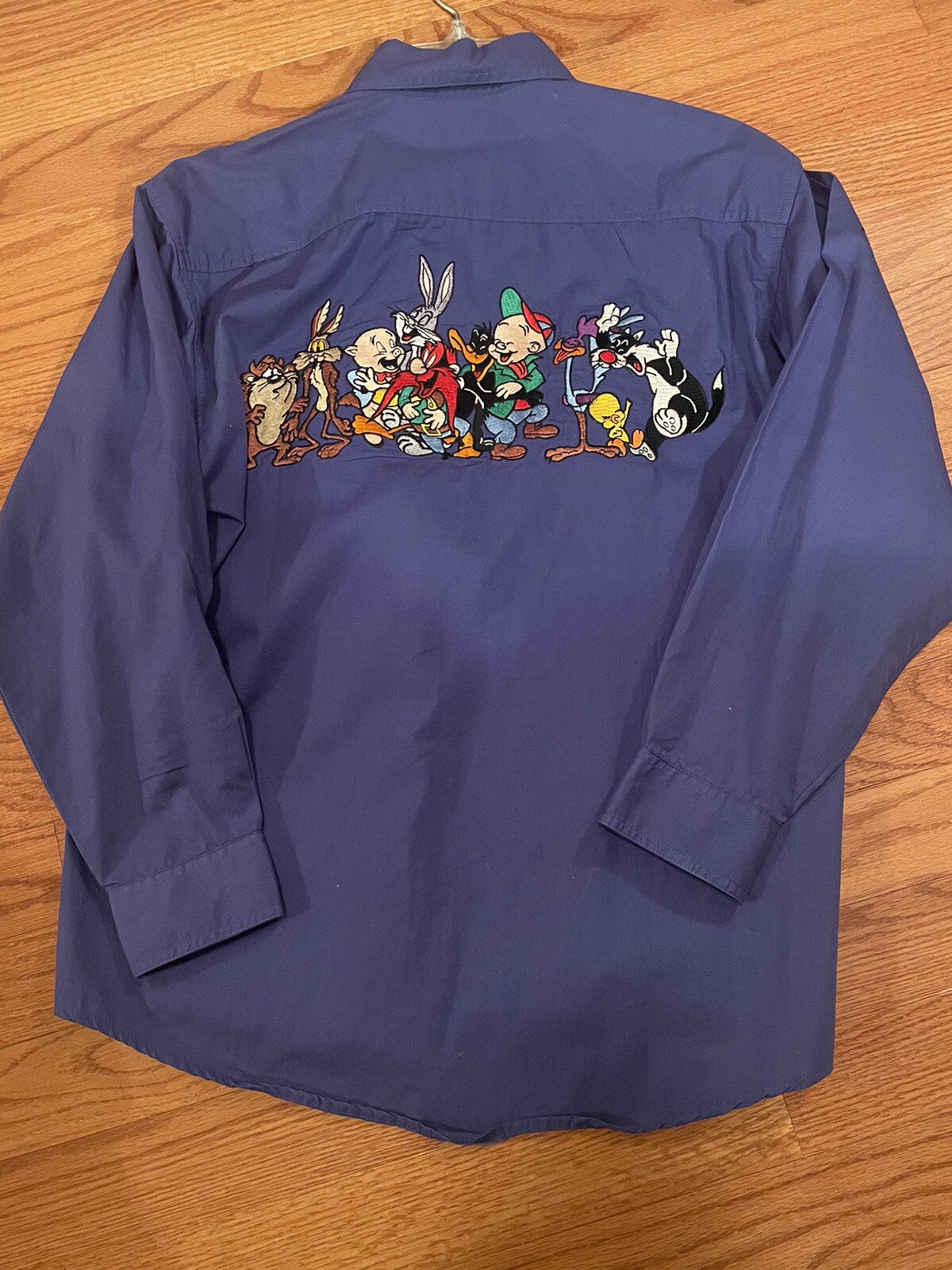 Vintage 1992 ACME Kids Looney Tunes Embroidered Shirt… Gem