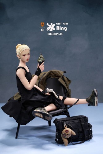 Figura de acción femenina Mr.Z Model Studio CG001 City Girl Mu/Bing 1/6 en stock - Imagen 12 de 34