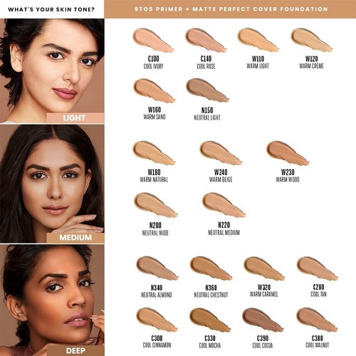 Lakme 9 To 5 Primer + Matte Perfect Cover Foundation - N200 Neutral Nude - Picture 5 of 10