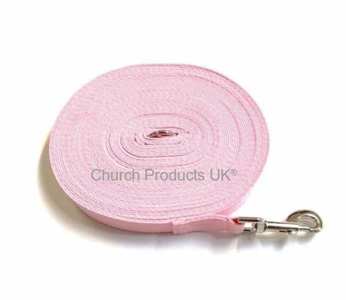Dog Training Leads 25mm Heavy Webbing 5ft - 100ft Long Tracking Line 20 Colours - Picture 74 of 90