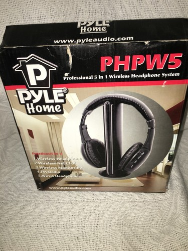 Pyle Home Audio Professional 5 In 1 Wireless Headphone Accessory System PHPW5 - Photo 2 sur 12