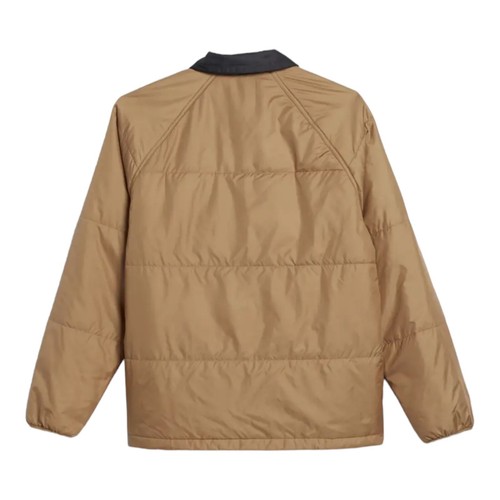New Adidas Mens PRIMALOFT OUTER STATION JACKET HK9896 BEIGE Size Medium - Picture 3 of 9