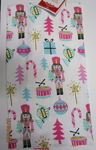 TOWELS..KITCHEN-HAND..15" X 25". NUTTY OR NICE..DRUMMER BOY - Picture 2 of 3