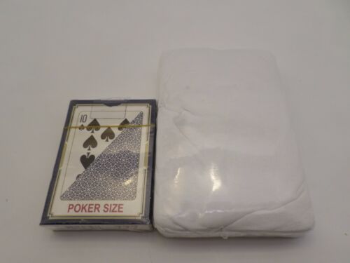 2 Piece Gambler LOT NIP Poker Size Playing Cards with Medium Sloto Mania T Shirt - Picture 2 of 2