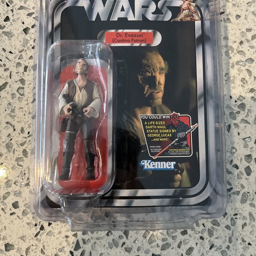 Star Wars Vintage Collection Dr. Evazan Cantina Patron VC57 New Protective Case  - Picture 2 of 15