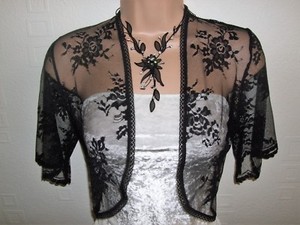 black lace bolero