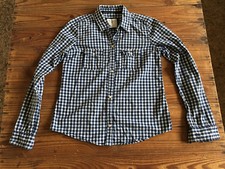 Usato - Camicia Donna ABERCROMBIE & FITCH - Taglia L - Quadri Blu