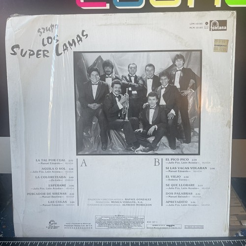 Super Lamas / La Tal Por Cual / Vinyl Record  Mexican Lp - Picture 2 of 4