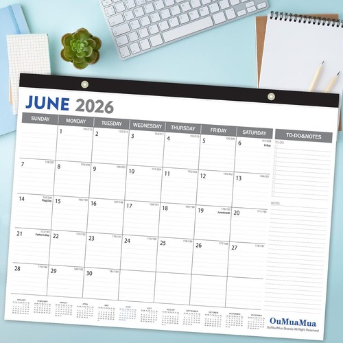 Large Desk Calendar 2025-2026 - 18 Months from Jan. 2025 through June. 2026 2... - Picture 5 of 7