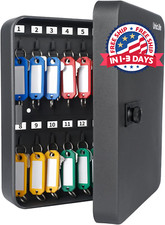 Gabinete De Caja De Seguridad Para 28 Llaves De Montaje En Pared organizador