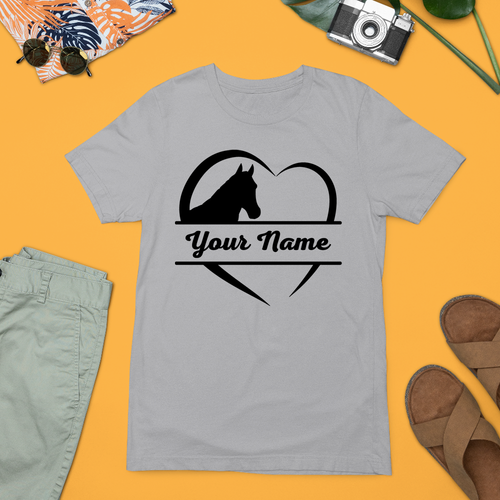 Personalised Your Name T-shirt Horse Riding Equestrian Lovers Funny Gifts - Picture 4 of 22