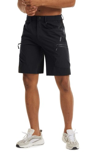 Men's MTB Cycling Shorts Cargo Work Quick Dry Half Pants Outdoor Hiking Shorts - Picture 17 of 92