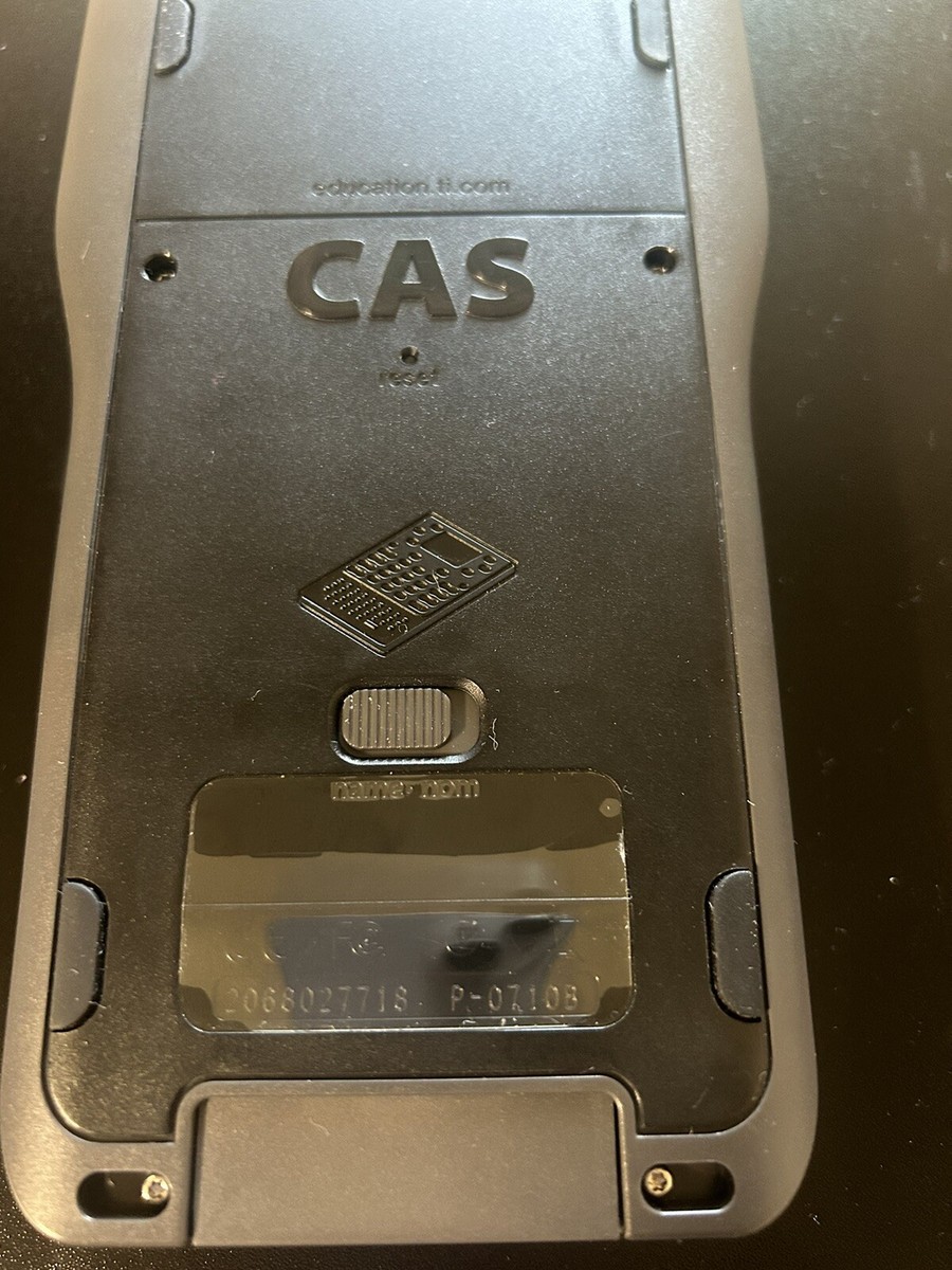 Texas Instruments Nspire CX CAS Graphing Calculator - N3CAS Texas Instruments Nspire CX CAS Graphing Calculator - N3CAS