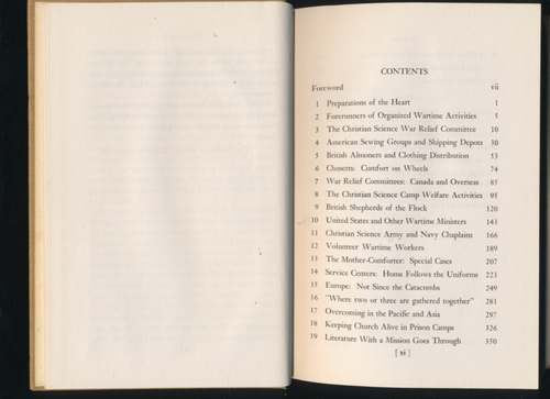 Die Geschichte der Christlichen Wissenschaft Kriegsaktivitäten 1939-1946 1947 Hardcover Buch - Bild 5 von 8