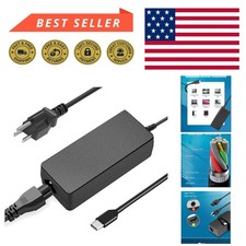 Lightweight 45W USB C Laptop Charger - Travel-Friendly for All USB-C Devices