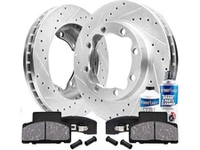 Front Brake Pad and Rotor Kit For 1994-1999 Dodge Ram 2500 1998 1997 WT898BG