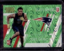 2017 Panini Unparalleled #293 Derek Rivers Lime Green #/499