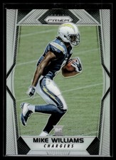 Mike Williams 2017 Panini Prizm Silver Prizm Rookie Card #239. rookie card picture