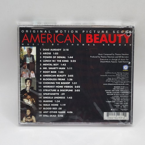 American Beauty (Original Soundtrack) by Thomas Newman (CD, 2000) NEW, SEALED - Picture 2 of 3