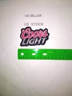 COORS LIGHT Patch Iron On Sew On 3inch   — photo 2
