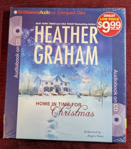 Home in Time For Christmas by Heather Graham [AudioBook CD]**NEW** Free Shipping - Imagen 1 de 2