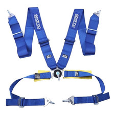 Sparco Racing 4 Point 3 Seat Belt Harness Quick Release Seatbelt Snap-on Sparco Racing 4 Point 3 Seat Belt Harness Quick Release Seatbelt Snap-on
