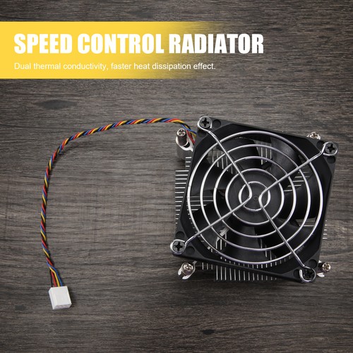 1X(CPU Cooler Fan Cooling 1366 2011 1155 4-Pin Wire Temperature Control and1017 - Afbeelding 6 van 7