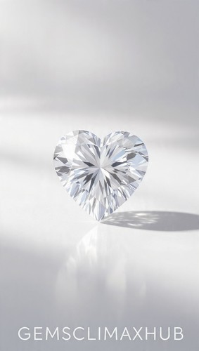 💎✨2 Ct Top Quality Lab-Grown Diamond | Heart Cut White  Color | VVS1 Clarity - Picture 1 of 4