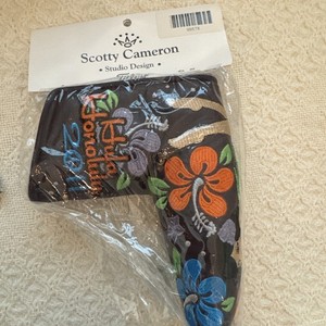 Headcover De Putter Scotty Cameron - Motif Chien Dansant Japonais - Multicolore - Neuf