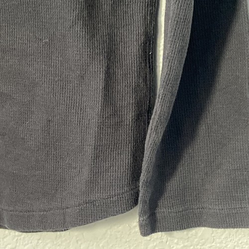 True Craft Henley Men’s Long Sleeves Black Size L. #Q - Picture 8 of 13