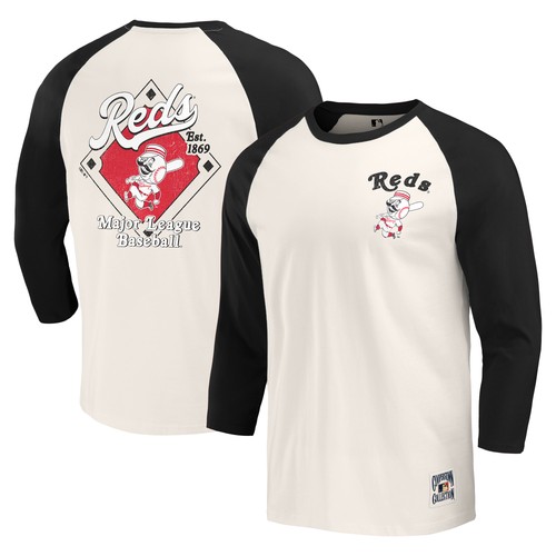 Men's Darius Rucker Collection by Fanatics White Cincinnati Reds Cooperstown