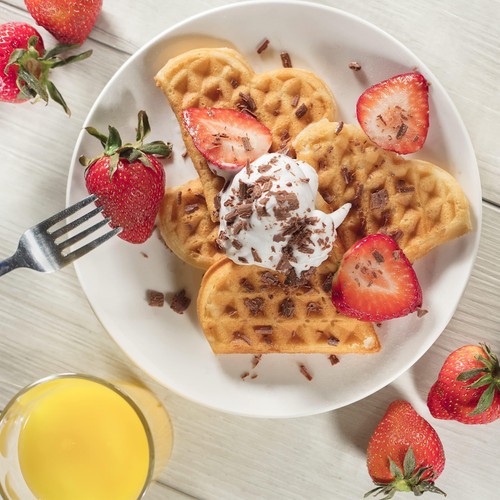 Heart Waffle Maker- Make 5 Heart Shaped Waffles for Special Loved Ones Breakf... - Picture 6 of 7