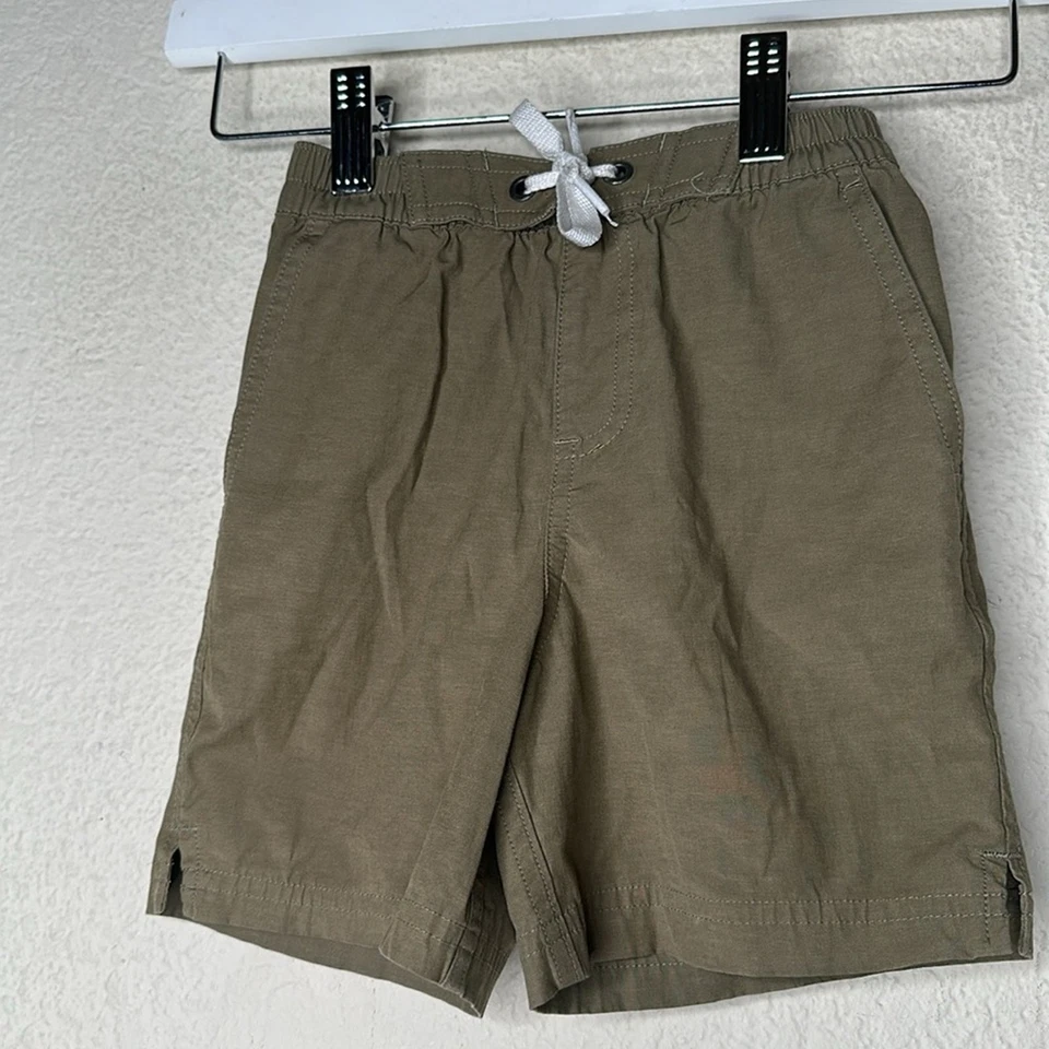 Hanna Anderson Boys Shorts Khaki Size 4 - Image 3 of 4
