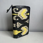 Filofax Temperley  Pink Ikat Zip Around  Compact Organiser Purse