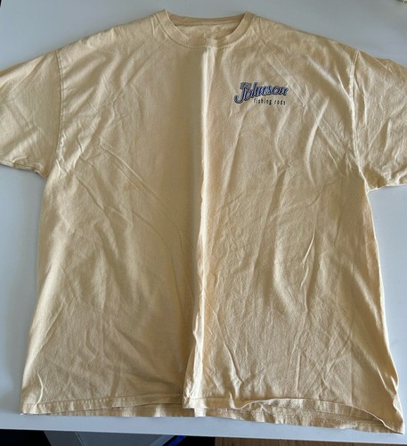 Big Johnson Fishing Rods T Shirt XXL Open Wide Dirty Oar No Tag - Picture 5 of 8