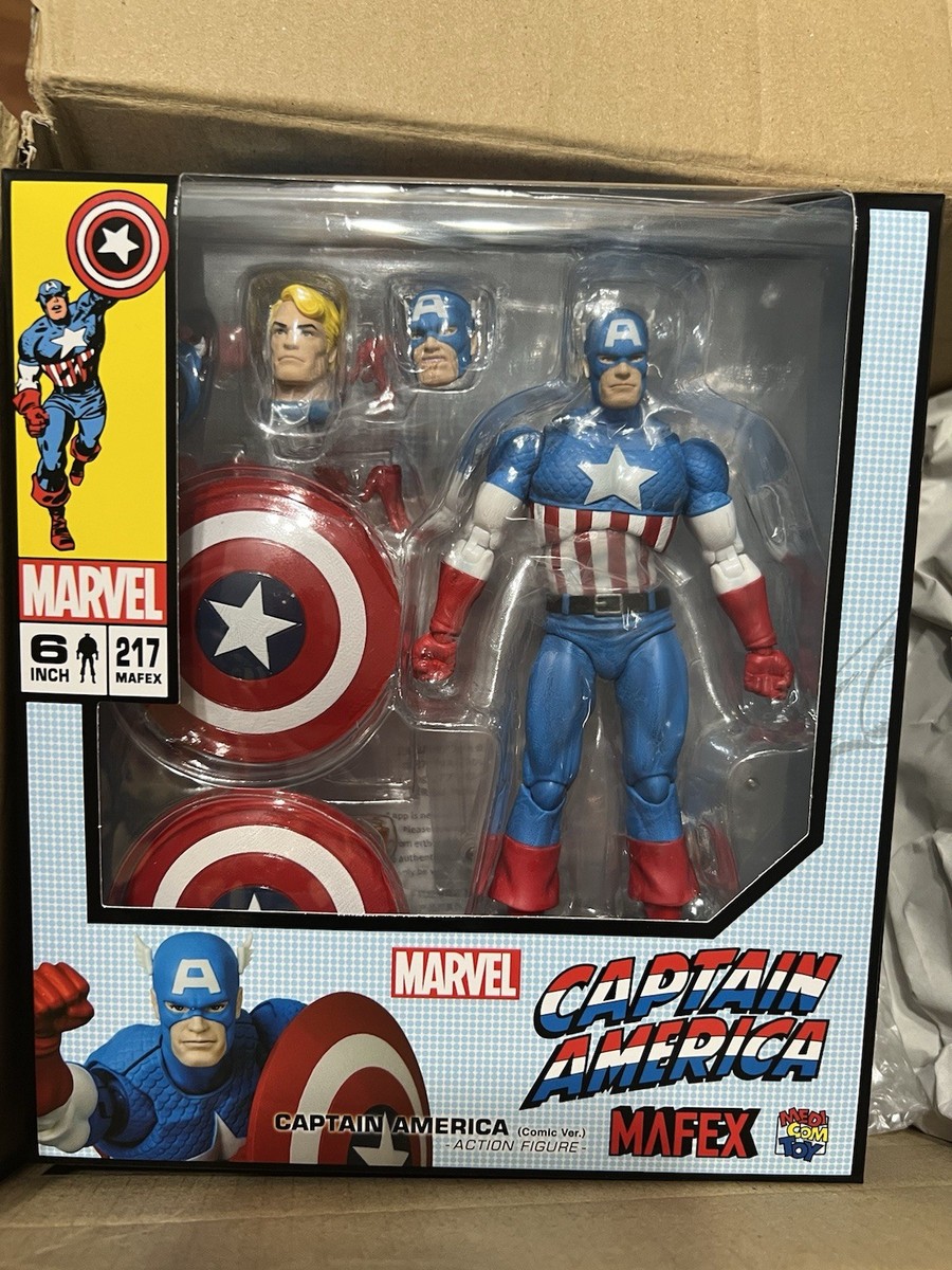 Mafex No. 217 Captain America (Comic Ver.) Medicom Action