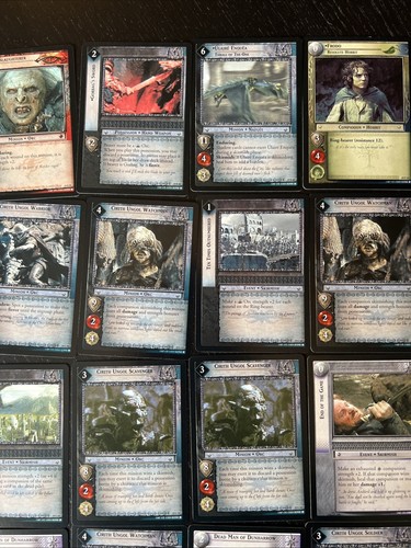 Lord of the Rings TCG CCG LOTR LOT of 42x Cards Card Game + Promo - Picture 3 of 12