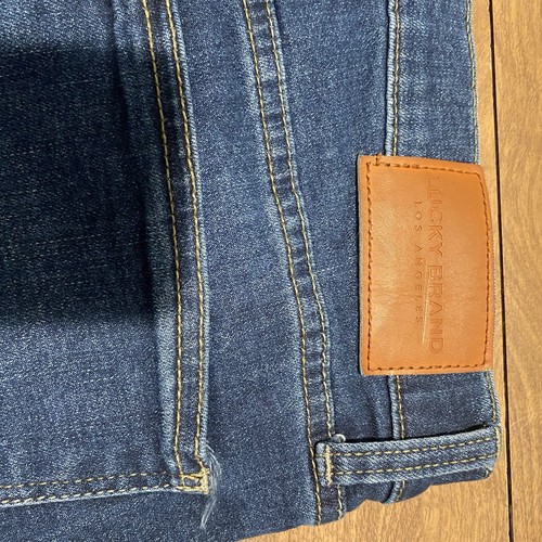 Lucky Brand Mid Rise Skinny Jeans Women’s Size 12/31 Dark Wash Denim Los Angeles - Bild 8 von 8