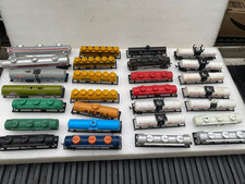 VTG Lot of 30 HO Tanker Train Car Mixed Lot for parts