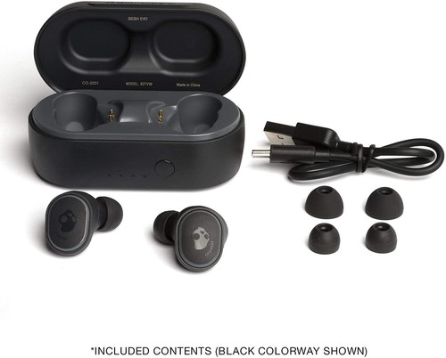 Skullcandy Sesh Evo True Auriculares Inalámbricos Auriculares Bluetooth - IP55 - Gris - Imagen 6 de 12
