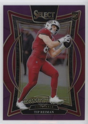 2024 Panini Select Concourse Purple Prizm /75 Tip Reiman #50 Rookie RC 09p1