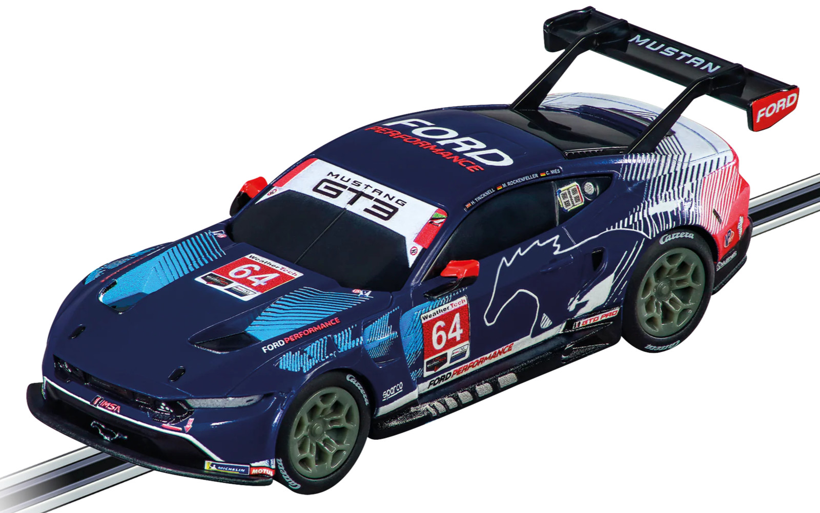Carrera 20064278 Carrera Go Ford Mustang GT3 ""Ford Multimatic Motorsports, No.64