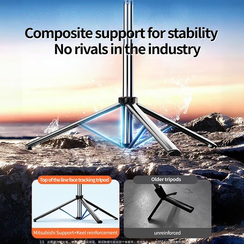 Auto Face Tracking Tripod with 360 Rotation Stand, 70.9" Ai Motion Tracking, ... - Picture 6 of 8