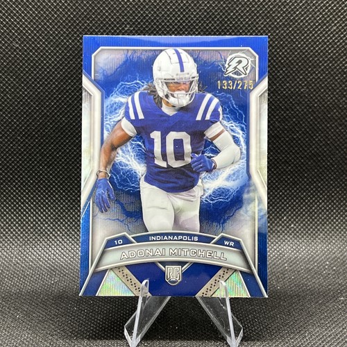 2025 Topps Resurgence Adonai Mitchell #139 RC Navy Surge Refractor /275 Colts