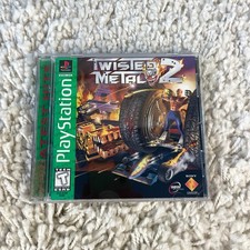 Twisted Metal 2 (Sony PlayStation 1, 1997) PS1 Greatest Hits CIB + Reg Card