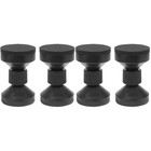 2 PCS Adjustable Threaded Headboard Stoppers Bumpers for Bed Frame