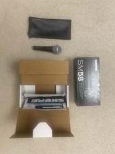 Shure SM58S Dynamisches Gesangsmikrofon mit Ein/Aus-Schalter - Schwarz