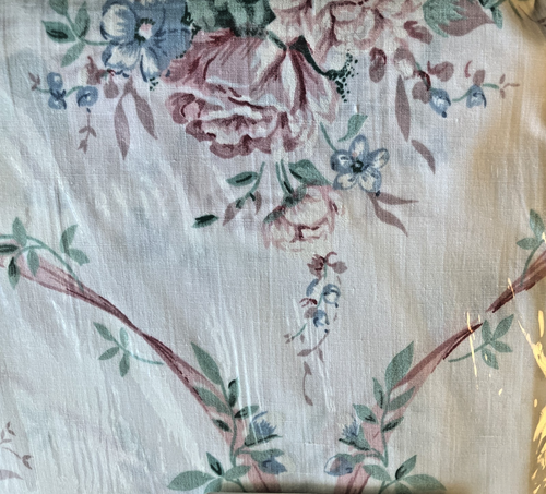Hoja plana completa floral sin percal de hierro Jc Penney Home Collection nueva en paquete - Imagen 4 de 5