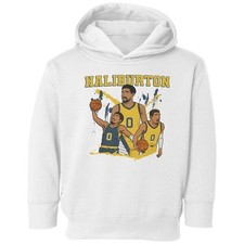Haliburton Basketball Tribute - Indiana Hoops Fans Toddler Hooded Sweatshirt