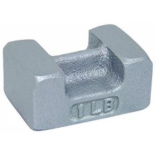 Weighing Systems Calibration Weight,1 lb.,Painted 12876  Weighing Systems 12876